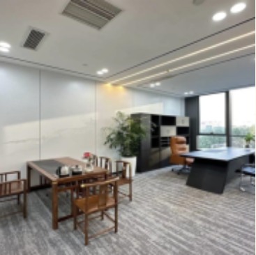 Private consultation workspace at the Changqing Care Beijing office