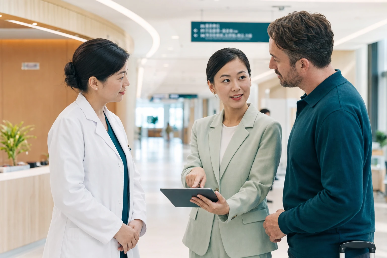Hospital and language coordination