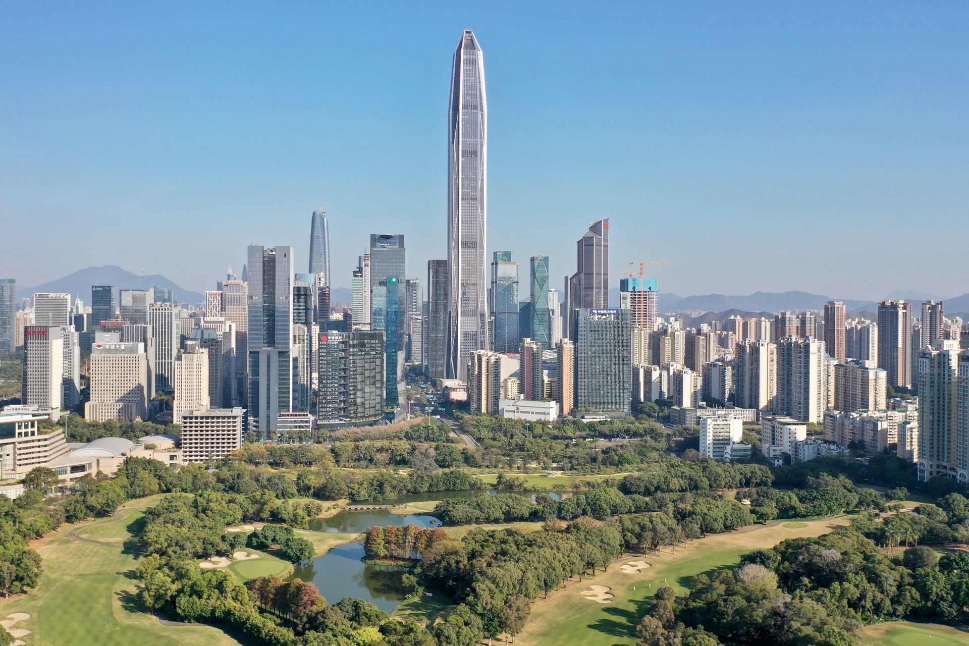 Shenzhen urban skyline